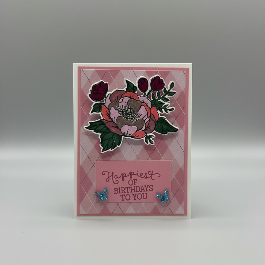 Floral Pink Birthday